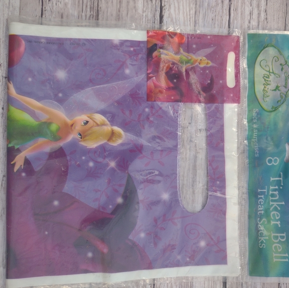 🆕 NEW Tinkerbell Party Bags loot bags 16 total - Picture 4 of 7